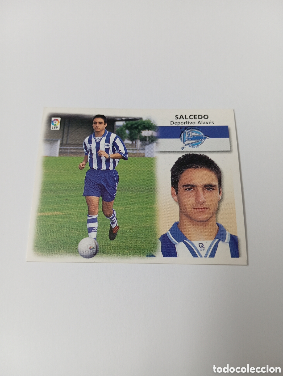 Cromos de F&uacute;tbol: SALCEDO Alav&eacute;s LIGA ESTE 1999 2000 PANINI 99 00 NUEVO SIN PEGAR
