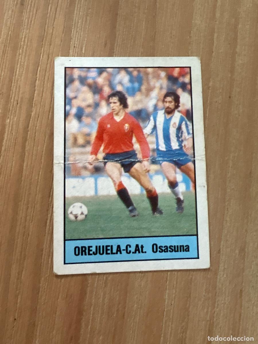 Cromos de F&uacute;tbol: 19. CROMO SIN PEGAR OSASUNA OREJUELA EDITORIAL LISEL 85-86 1985-86 N 168