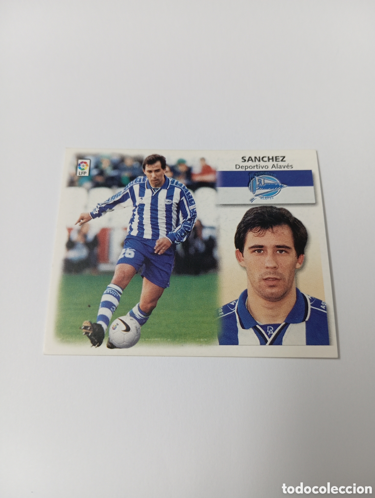 Cromos de F&uacute;tbol: SANCHEZ Alav&eacute;s LIGA ESTE 1999 2000 PANINI 99 00 NUEVO SIN PEGAR