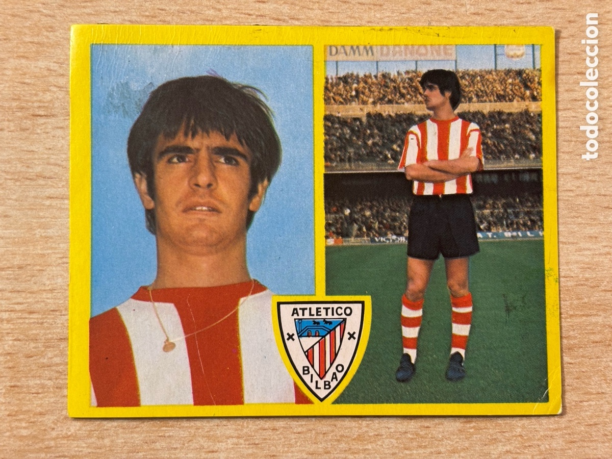 Cromos de F&uacute;tbol: Rojo I Athletic Club de Bilbao Ediciones Este 72 73 recuperado en buen estado