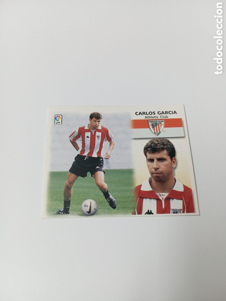 Cromos de F&uacute;tbol: CARLOS GARC&Iacute;A Athletic Club LIGA ESTE 1999 2000 PANINI 99 00 NUEVO SIN PEGAR