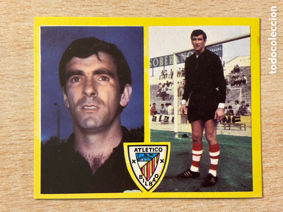 Cromos de F&uacute;tbol: Iribar Athletic Club de Bilbao Ediciones Este 72 73 recuperado en buen estado