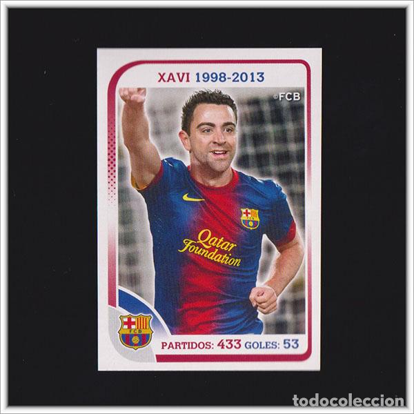 Cromos de F&uacute;tbol: COLECCI&Oacute;N OFICIAL BARCELONA 2012 2013 12 13 PANINI XAVI HERNANDEZ PARTIDOS GOLES 106 LIGA BAR&Ccedil;A