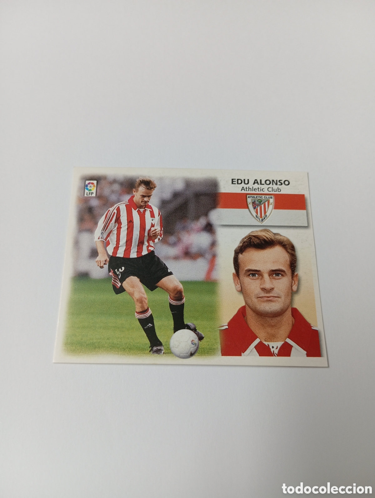 Cromos de F&uacute;tbol: EDU ALONSO COLOCA Athletic Club LIGA ESTE 1999 2000 PANINI 99 00 NUEVO SIN PEGAR