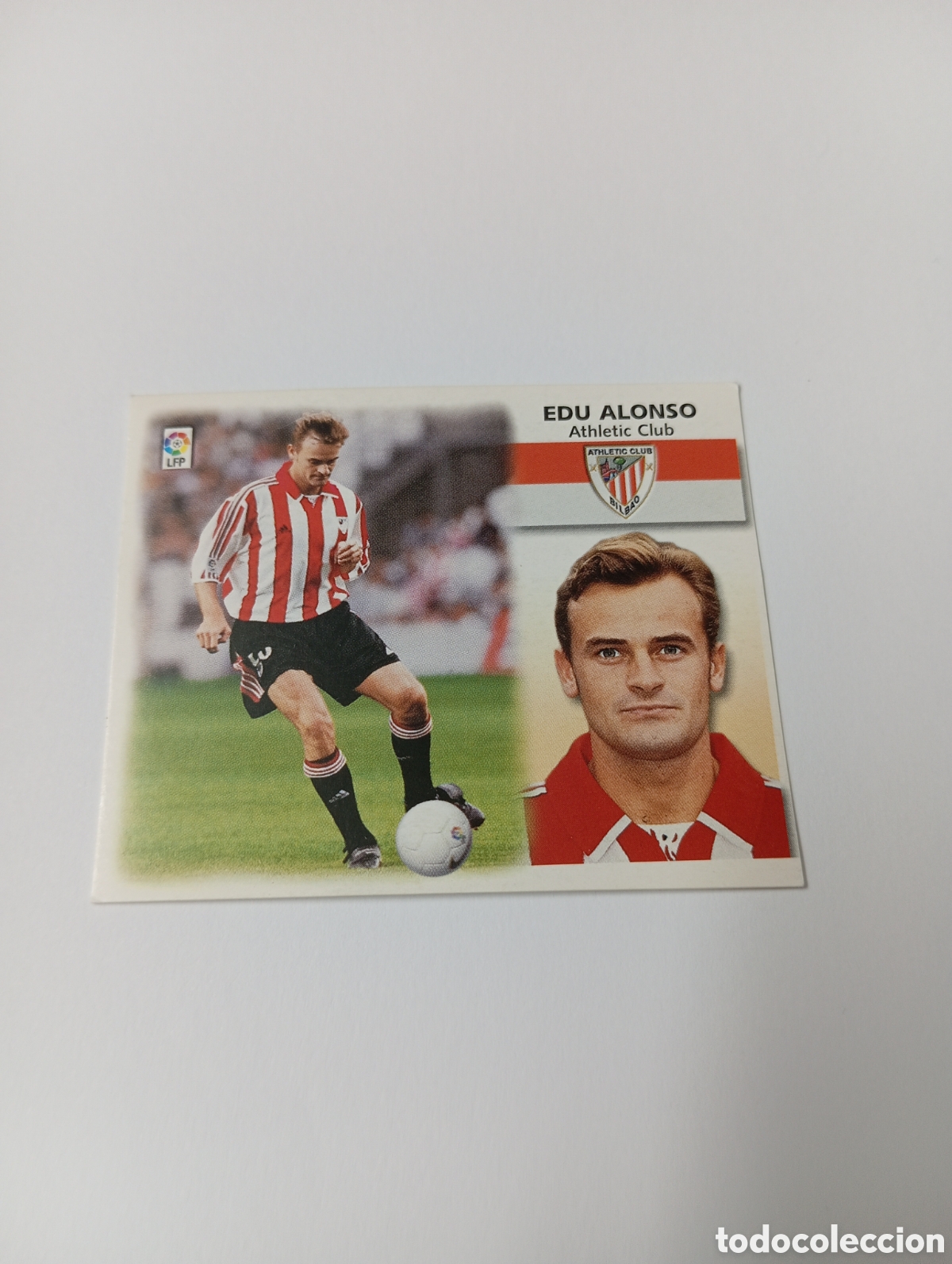 Cromos de F&uacute;tbol: EDU ALONSO COLOCA Athletic Club LIGA ESTE 1999 2000 PANINI 99 00 NUEVO SIN PEGAR