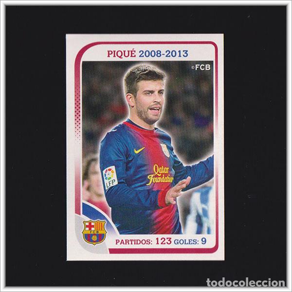 Cromos de F&uacute;tbol: COLECCI&Oacute;N OFICIAL BARCELONA 2012 2013 12 13 PANINI PIQUE PARTIDOS GOLES 65 ALBUM LIGA BAR&Ccedil;A