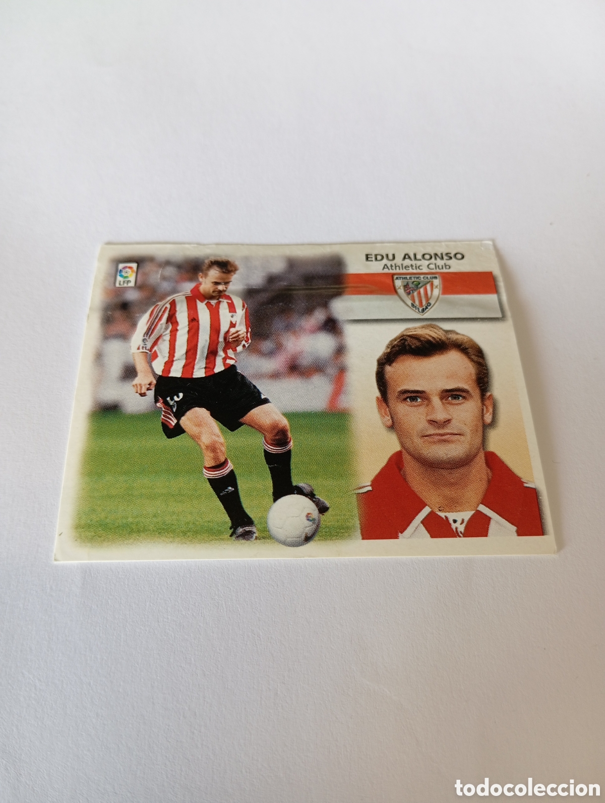 Cromos de F&uacute;tbol: EDU ALONSO COLOCA Athletic Club LIGA ESTE 1999 2000 PANINI 99 00 NUEVO SIN PEGAR