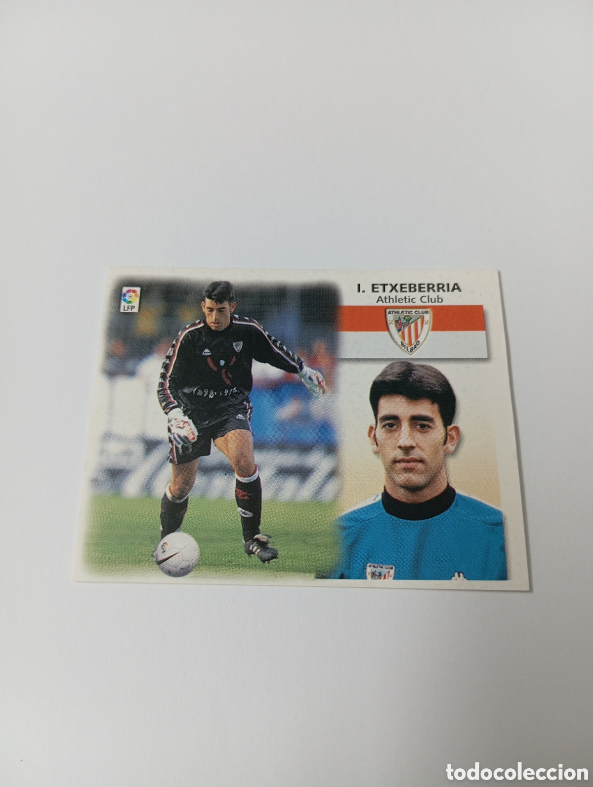 Cromos de F&uacute;tbol: IMANOL ETXEBERRIA Athletic Club LIGA ESTE 1999 2000 PANINI 99 00 NUEVO SIN PEGAR