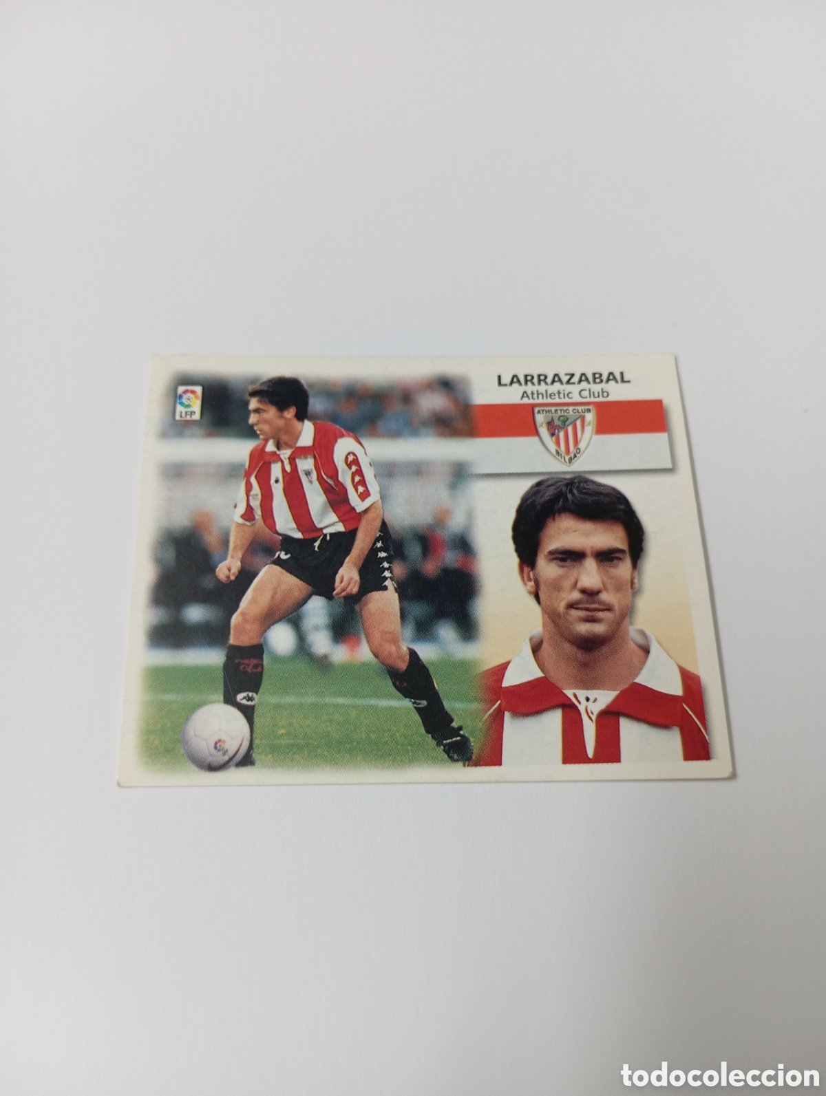 Fu&szlig;ball-Sticker: LARRAZABAL Athletic Club LIGA ESTE 1999 2000 PANINI 99 00 NUEVO SIN PEGAR
