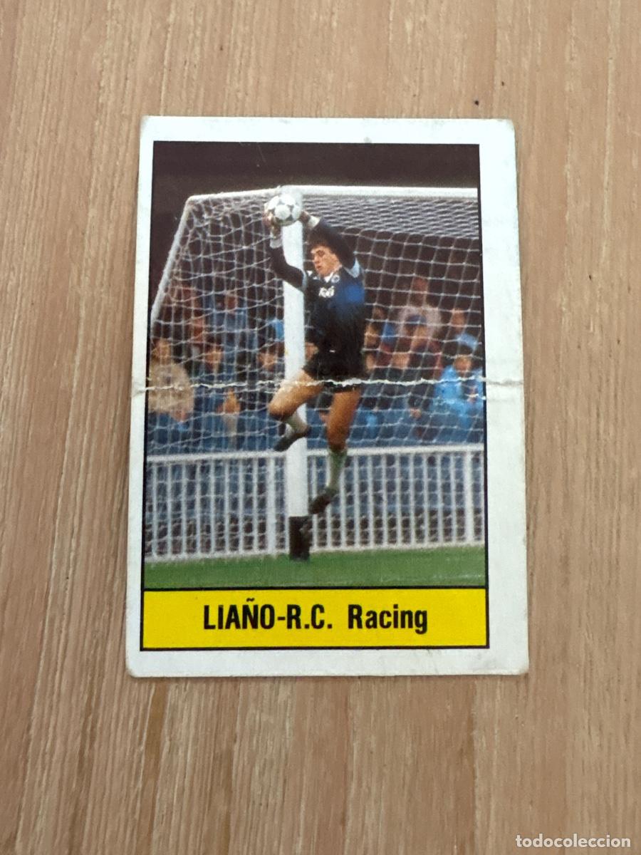 Fu&szlig;ball-Sticker: 19. CROMO SIN PEGAR RACING LIA&Ntilde;O EDITORIAL LISEL 85-86 1985-86 N 137