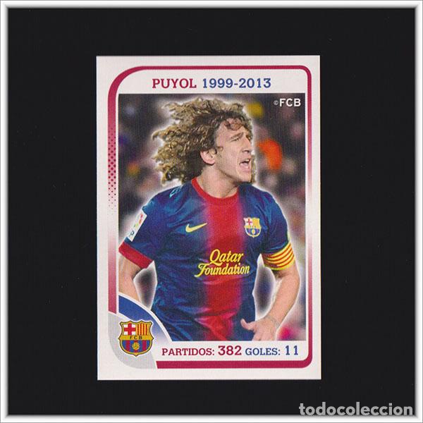 Fu&szlig;ball-Sticker: COLECCI&Oacute;N OFICIAL BARCELONA 2012 2013 12 13 PANINI PUYOL PARTIDOS GOLES 58 ALBUM LIGA BAR&Ccedil;A