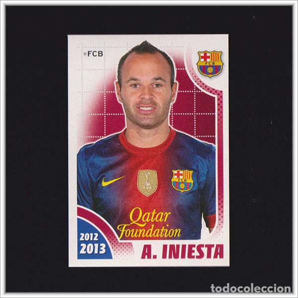 Figurine di Calcio: COLECCI&Oacute;N OFICIAL BARCELONA 2012 2013 12 13 PANINI INIESTA 110 ALBUM LIGA BAR&Ccedil;A F&Uacute;TBOL