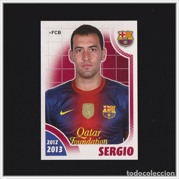 Cromos de F&uacute;tbol: COLECCI&Oacute;N OFICIAL BARCELONA 2012 2013 12 13 PANINI SERGIO BUSQUETS 97 ALBUM LIGA BAR&Ccedil;A F&Uacute;TBOL