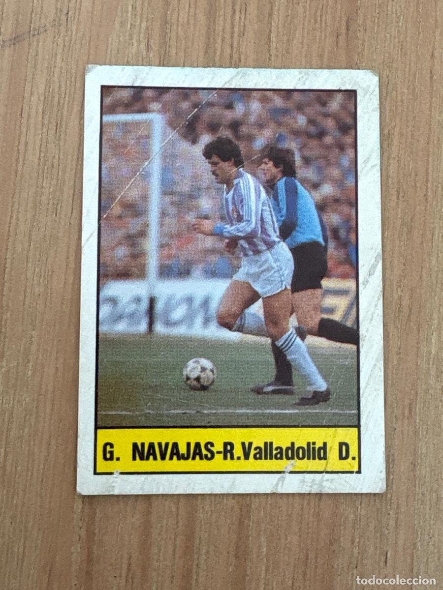 Cromos de F&uacute;tbol: 19. CROMO SIN PEGAR VALLADOLID GARC&Iacute;A NAVAJAS EDITORIAL LISEL 85-86 1985-86 N 206