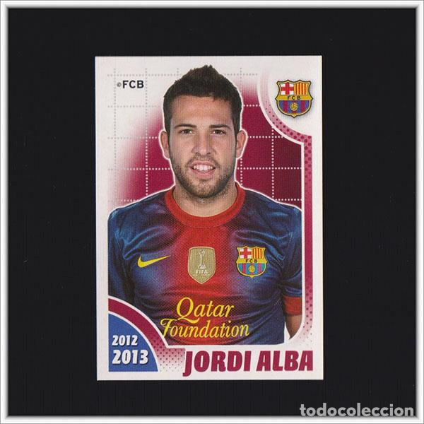 Cromos de F&uacute;tbol: COLECCI&Oacute;N OFICIAL BARCELONA 2012 2013 12 13 PANINI JORDI ALBA 86 ALBUM LIGA BAR&Ccedil;A F&Uacute;TBOL
