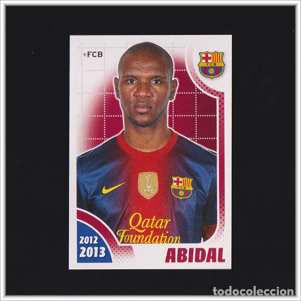 Cromos de F&uacute;tbol: COLECCI&Oacute;N OFICIAL BARCELONA 2012 2013 12 13 PANINI ABIDAL 77 ALBUM LIGA BAR&Ccedil;A F&Uacute;TBOL