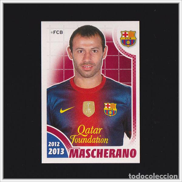 Cromos de F&uacute;tbol: COLECCI&Oacute;N OFICIAL BARCELONA 2012 2013 12 13 PANINI MASCHERANO 73 ALBUM LIGA BAR&Ccedil;A F&Uacute;TBOL