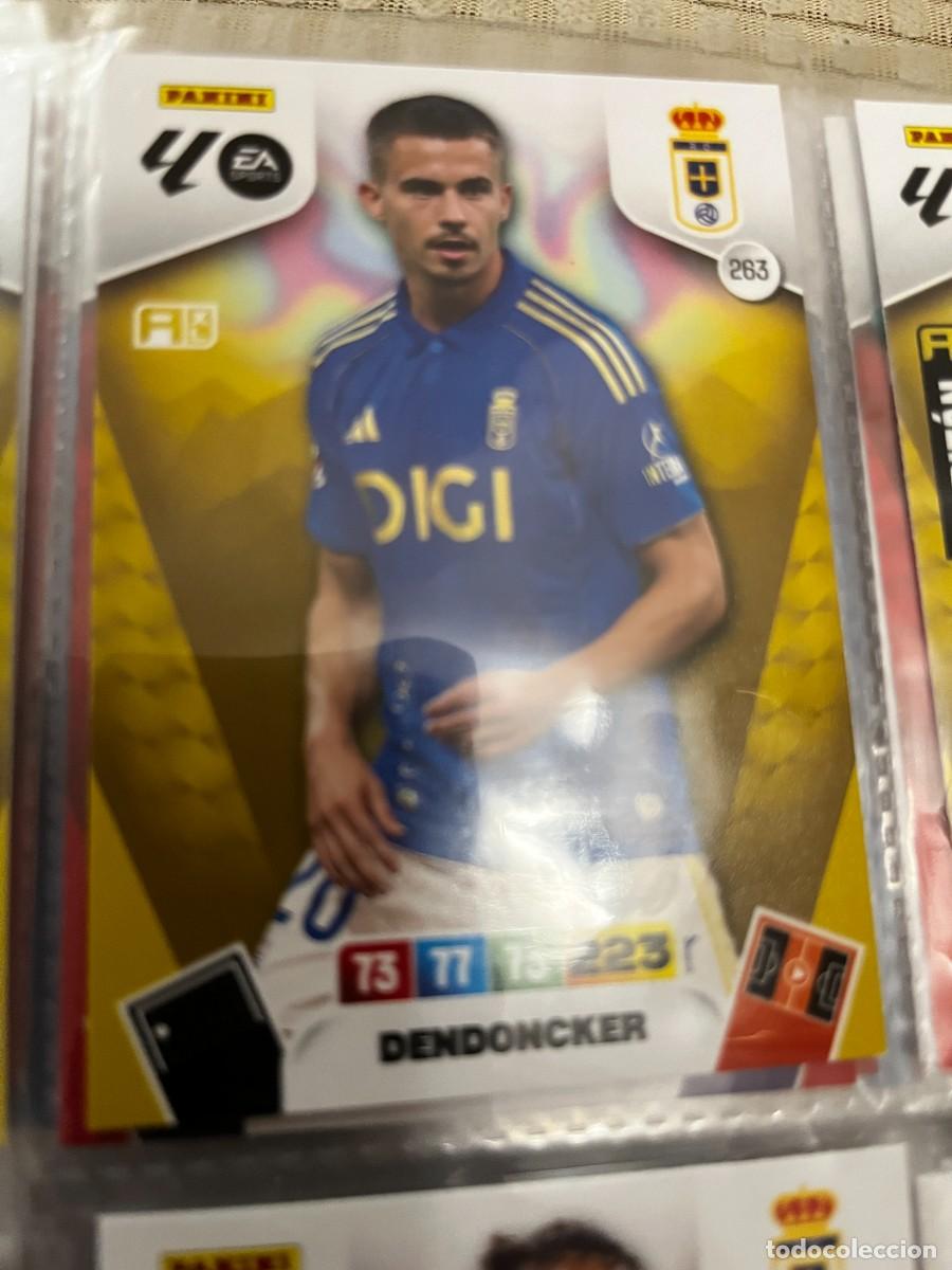 Cromos de F&uacute;tbol: ADRENALYN XL 2025 2026 25 26 PANINI N&ordm; 263 DENDONCKER OVIEDO