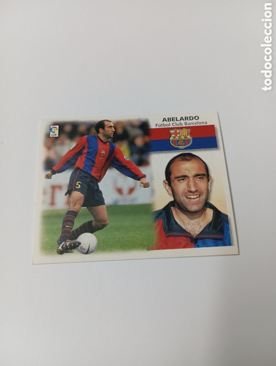 Cromos de F&uacute;tbol: ABELARDO Barcelona LIGA ESTE 1999 2000 PANINI 99 00 NUEVO SIN PEGAR