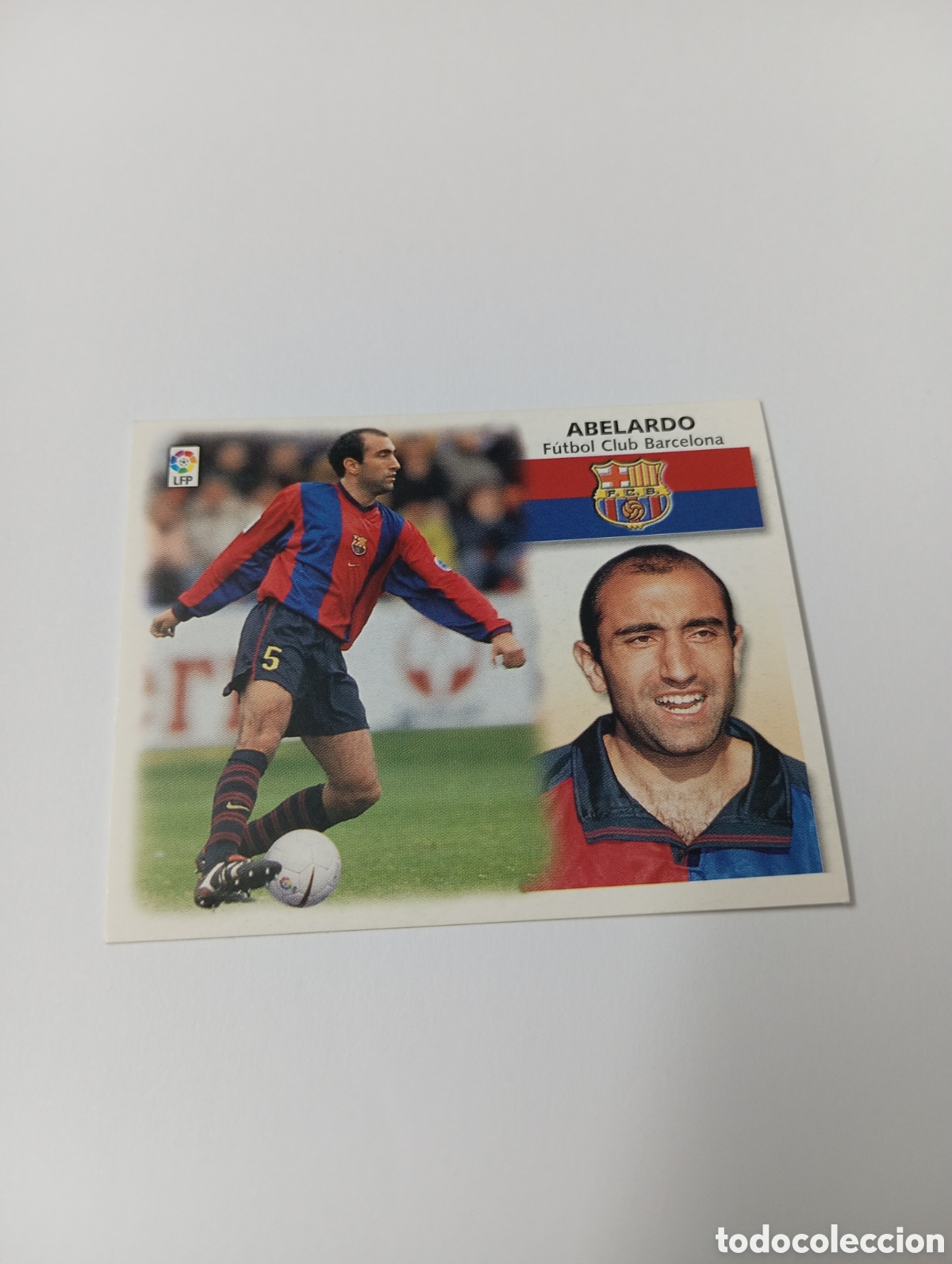 Cromos de F&uacute;tbol: ABELARDO Barcelona LIGA ESTE 1999 2000 PANINI 99 00 NUEVO SIN PEGAR