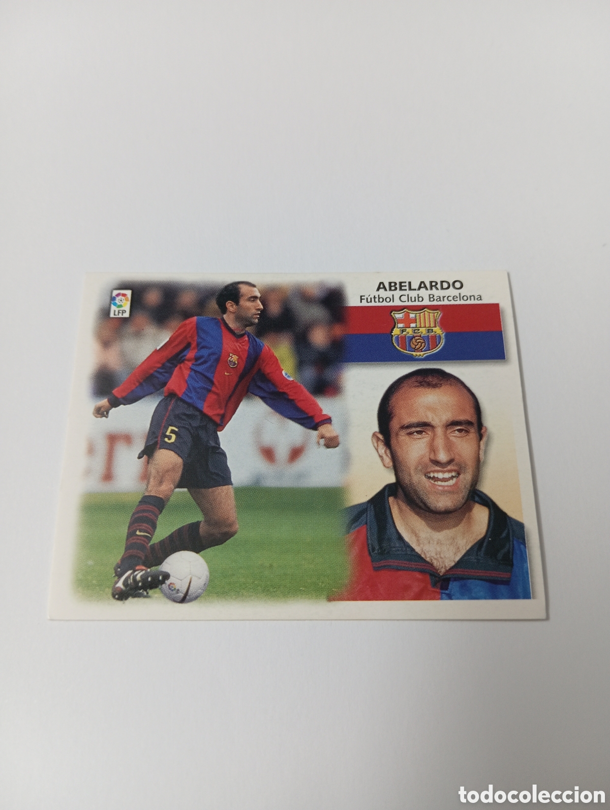 Cromos de F&uacute;tbol: ABELARDO Barcelona LIGA ESTE 1999 2000 PANINI 99 00 NUEVO SIN PEGAR