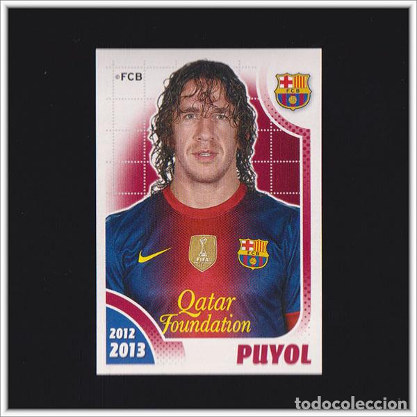 Cromos de F&uacute;tbol: COLECCI&Oacute;N OFICIAL BARCELONA 2012 2013 12 13 PANINI PUYOL 61 ALBUM LIGA BAR&Ccedil;A F&Uacute;TBOL