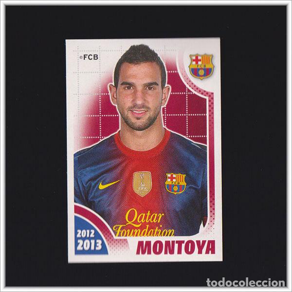 Cromos de F&uacute;tbol: COLECCI&Oacute;N OFICIAL BARCELONA 2012 2013 12 13 PANINI MONTOYA 50 ALBUM LIGA BAR&Ccedil;A F&Uacute;TBOL