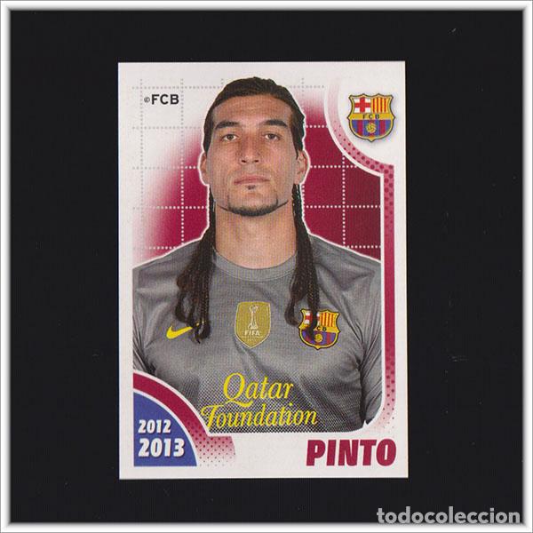 Cromos de F&uacute;tbol: COLECCI&Oacute;N OFICIAL BARCELONA 2012 2013 12 13 PANINI PINTO 38 ALBUM LIGA BAR&Ccedil;A F&Uacute;TBOL