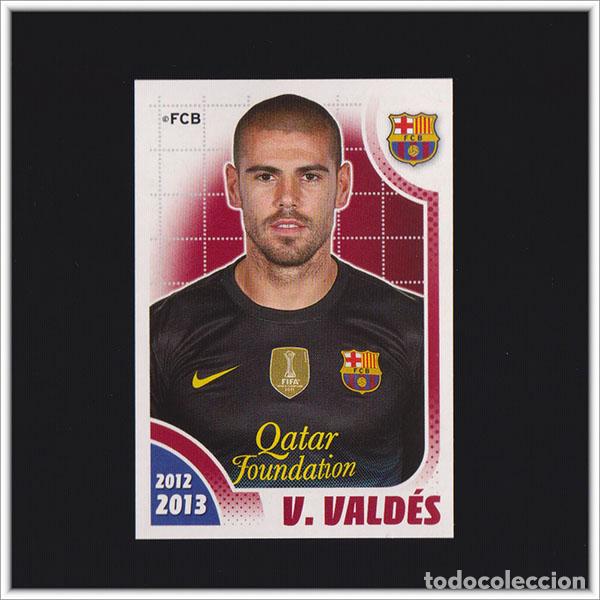 Cromos de F&uacute;tbol: COLECCI&Oacute;N OFICIAL BARCELONA 2012 2013 12 13 PANINI VICTOR VALDES 37 ALBUM LIGA BAR&Ccedil;A F&Uacute;TBOL