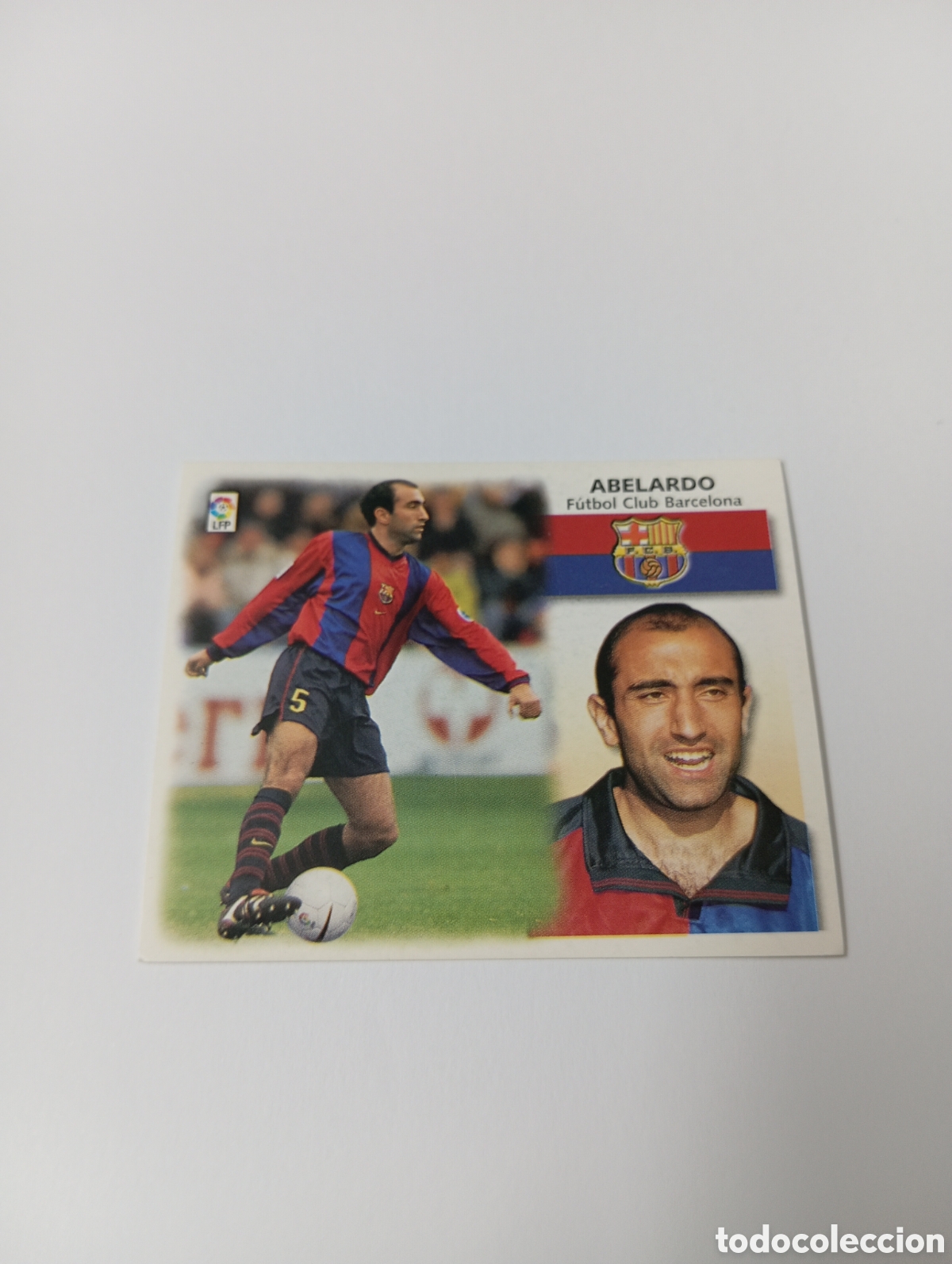 Cromos de F&uacute;tbol: ABELARDO Barcelona LIGA ESTE 1999 2000 PANINI 99 00 NUEVO SIN PEGAR