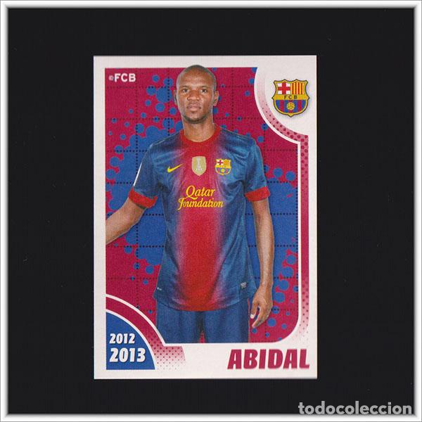 Cromos de F&uacute;tbol: COLECCI&Oacute;N OFICIAL BARCELONA 2012 2013 12 13 PANINI ABIDAL 78 ALBUM LIGA BAR&Ccedil;A F&Uacute;TBOL