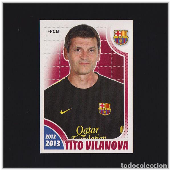 Cromos de F&uacute;tbol: COLECCI&Oacute;N OFICIAL BARCELONA 2012 2013 12 13 PANINI TITO VILANOVA 26 ALBUM LIGA BAR&Ccedil;A F&Uacute;TBOL