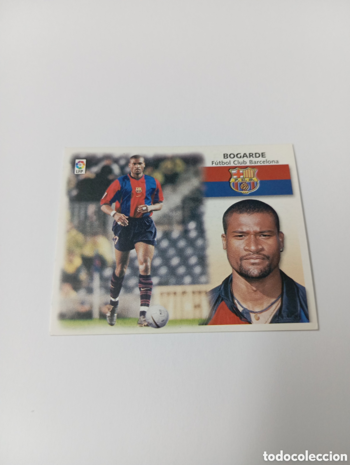Cromos de F&uacute;tbol: BOGARDE Barcelona LIGA ESTE 1999 2000 PANINI 99 00 NUEVO SIN PEGAR