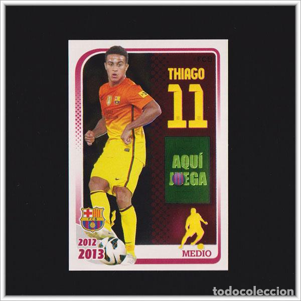 Cromos de F&uacute;tbol: COLECCI&Oacute;N OFICIAL BARCELONA 2012 2013 12 13 PANINI THIAGO 117 ALBUM LIGA BAR&Ccedil;A F&Uacute;TBOL