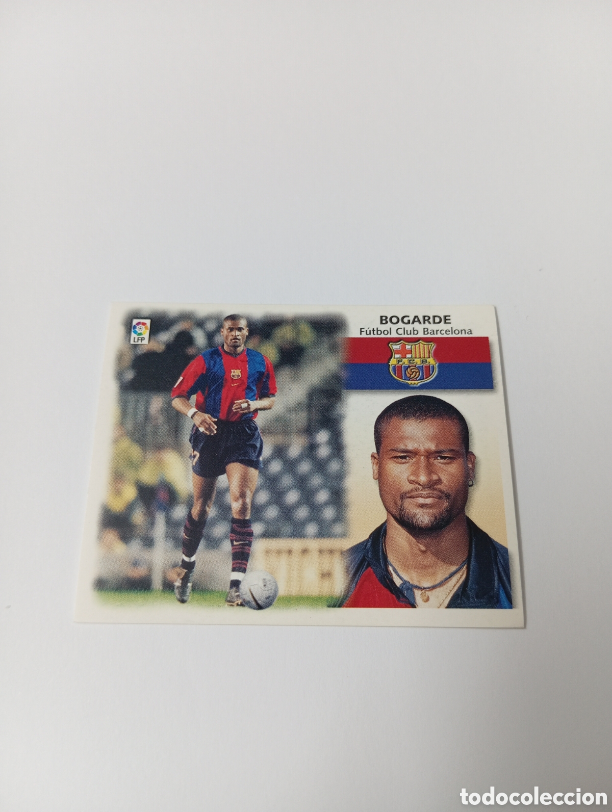 Cromos de F&uacute;tbol: BOGARDE Barcelona LIGA ESTE 1999 2000 PANINI 99 00 NUEVO SIN PEGAR