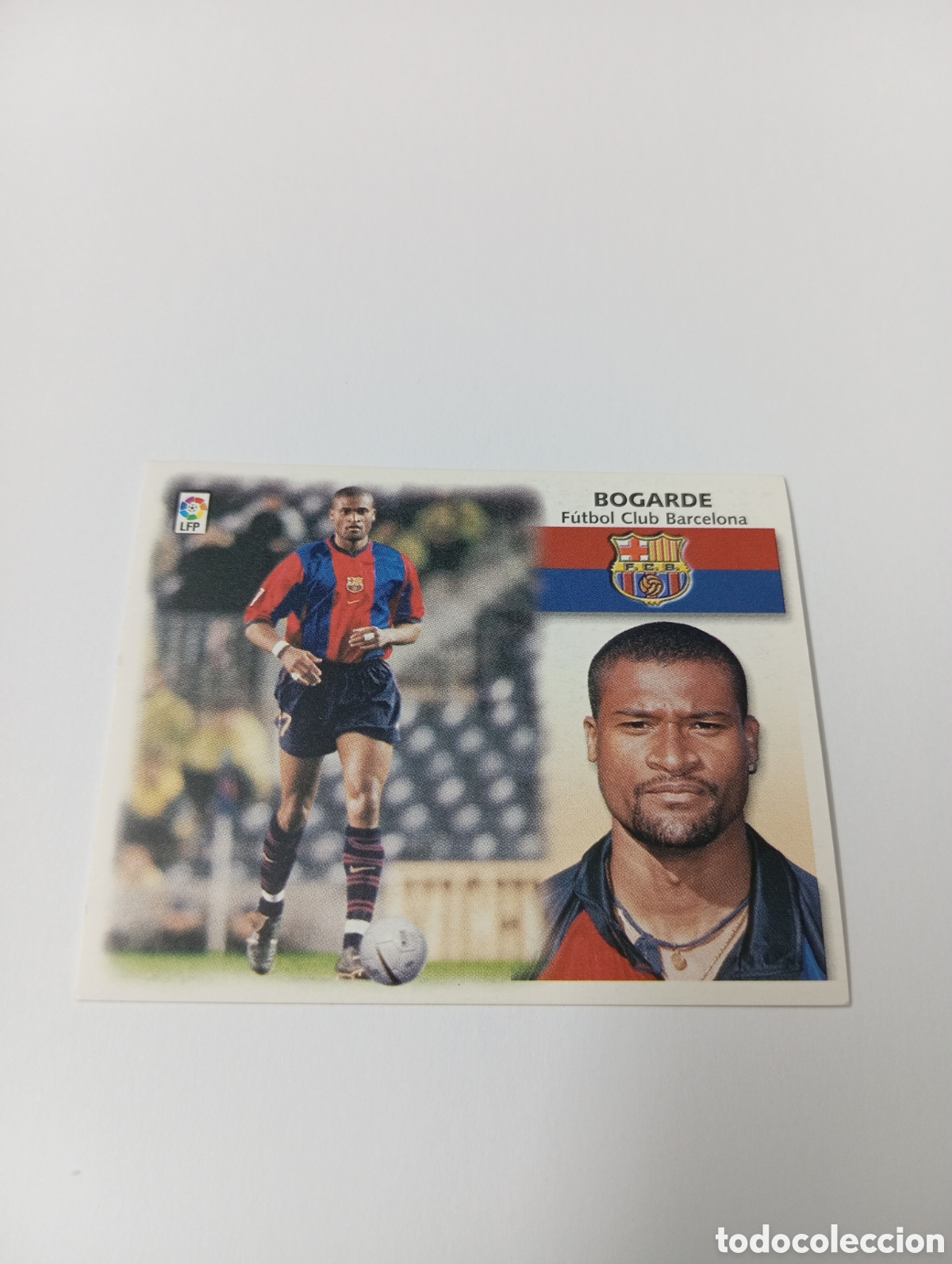Cromos de F&uacute;tbol: BOGARDE Barcelona LIGA ESTE 1999 2000 PANINI 99 00 NUEVO SIN PEGAR