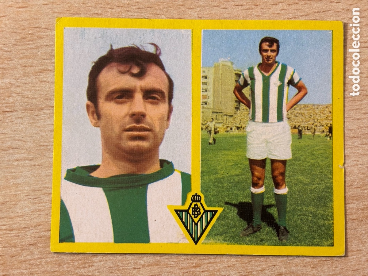 Cromos de F&uacute;tbol: Frigols Real Betis Ediciones Este 72 73 recuperado en buen estado