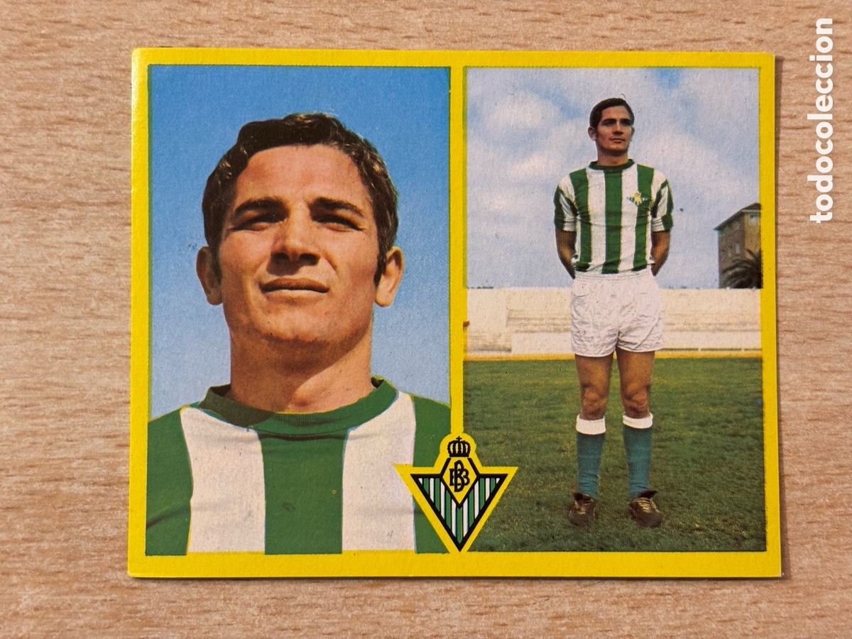 Cromos de F&uacute;tbol: Diaz Real Betis Ediciones Este 72 73 recuperado en buen estado