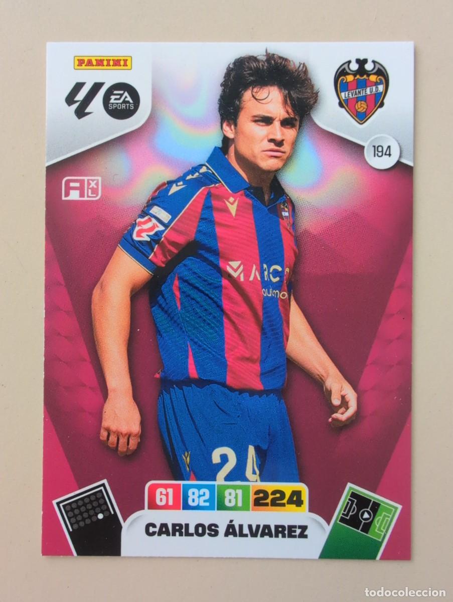 Cartes &agrave; collectionner de Football: 194 Carlos &Aacute;lvarez, Levante UD, Panini Adrenalyn XL La Liga 2025 2026 25 26
