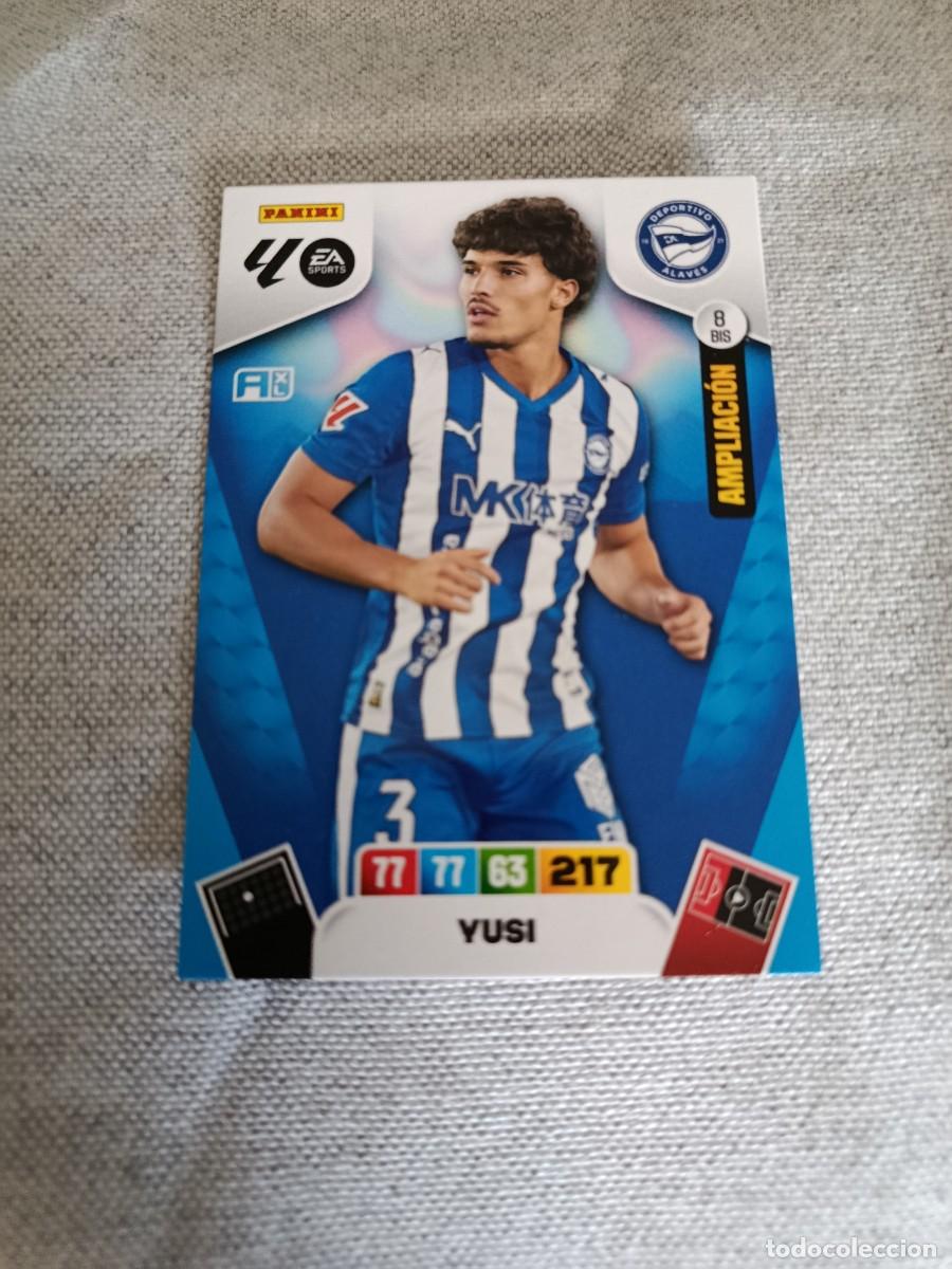 Cromos de F&uacute;tbol: Adrenalyn 25/26. 8 bis- Yusi. Alav&eacute;s. Ampliaci&oacute;n.