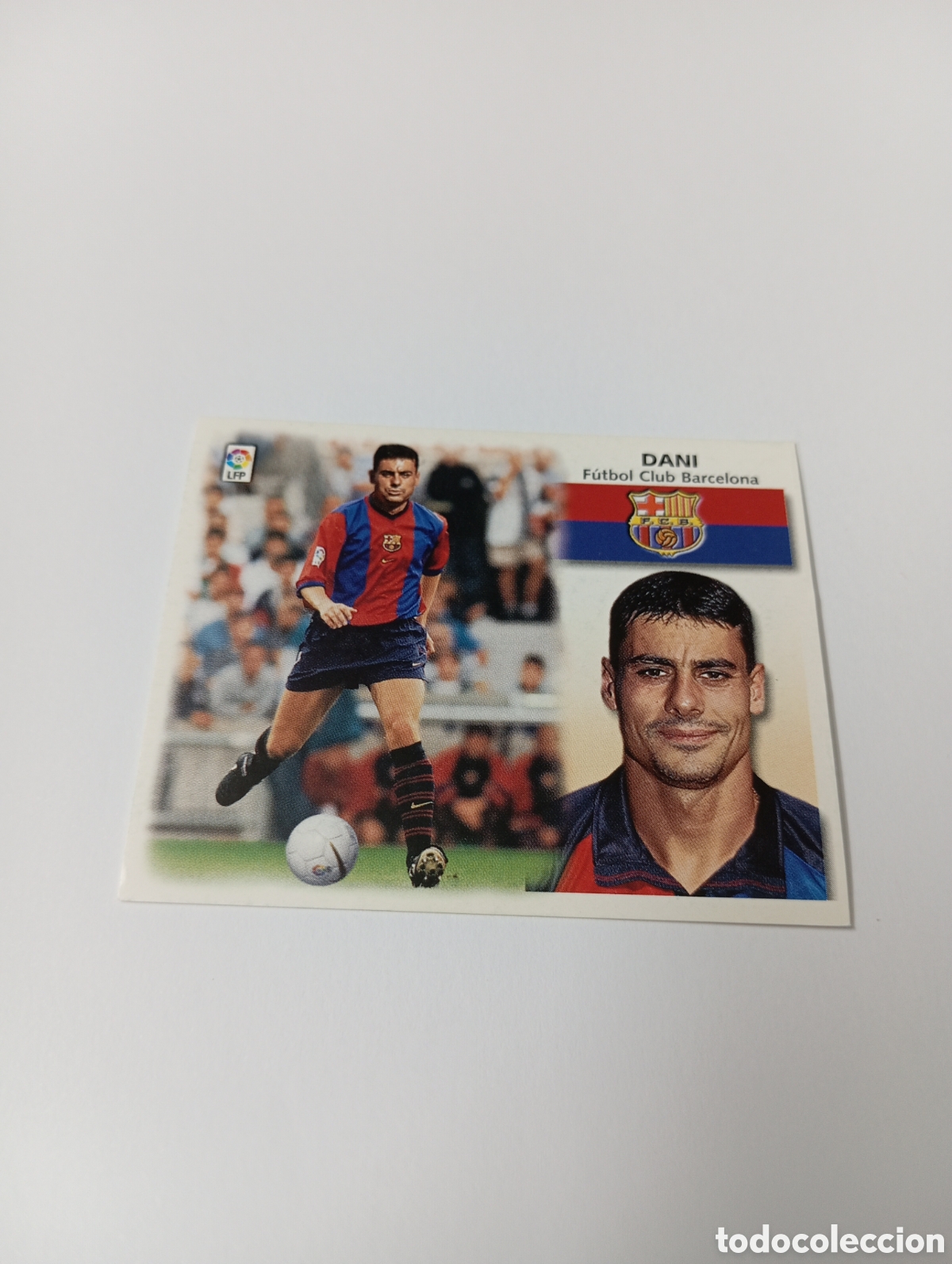 Cromos de F&uacute;tbol: DANI Barcelona LIGA ESTE 1999 2000 PANINI 99 00 NUEVO SIN PEGAR