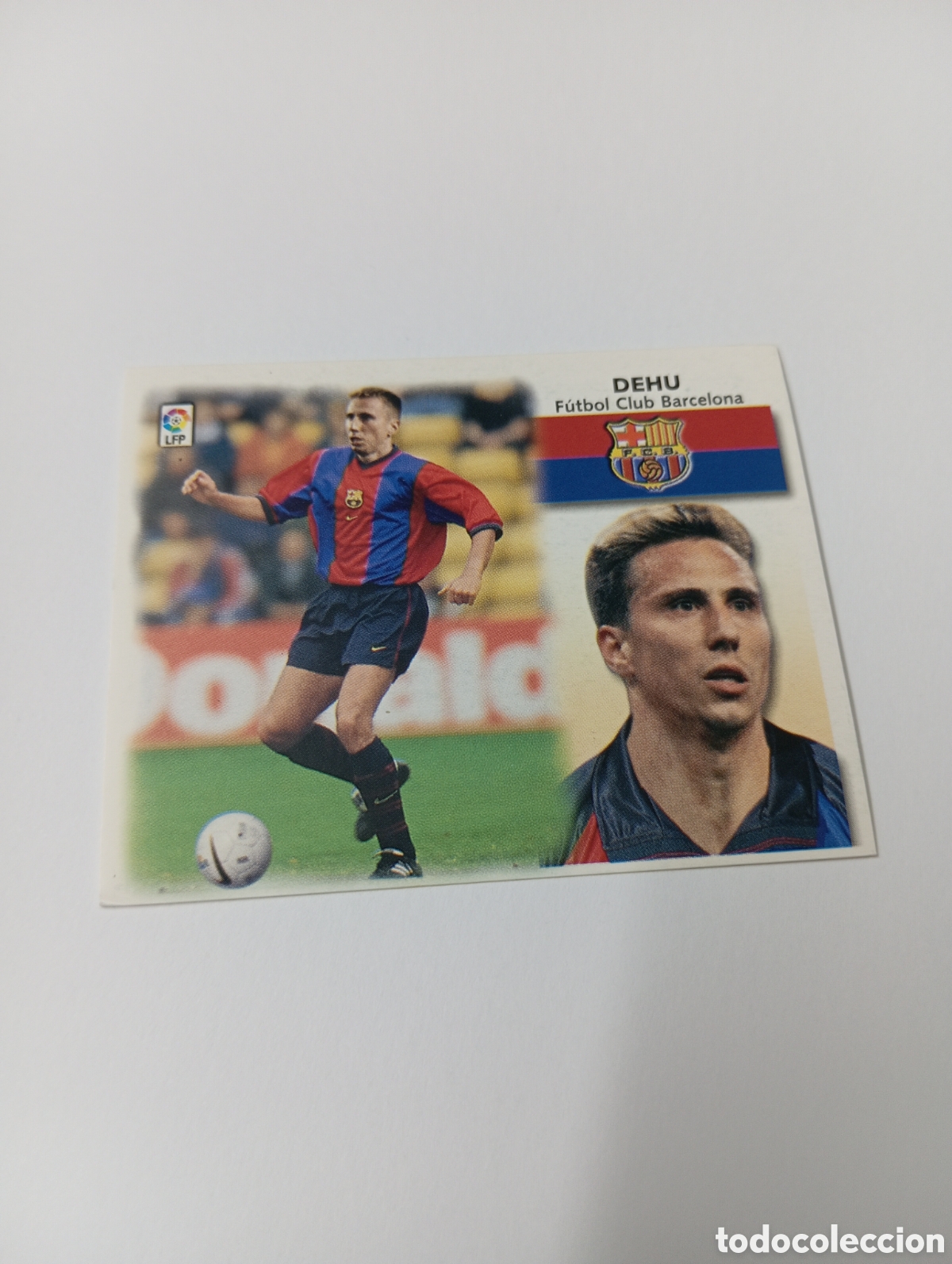 Cromos de F&uacute;tbol: DEHU Barcelona LIGA ESTE 1999 2000 PANINI 99 00 NUEVO SIN PEGAR
