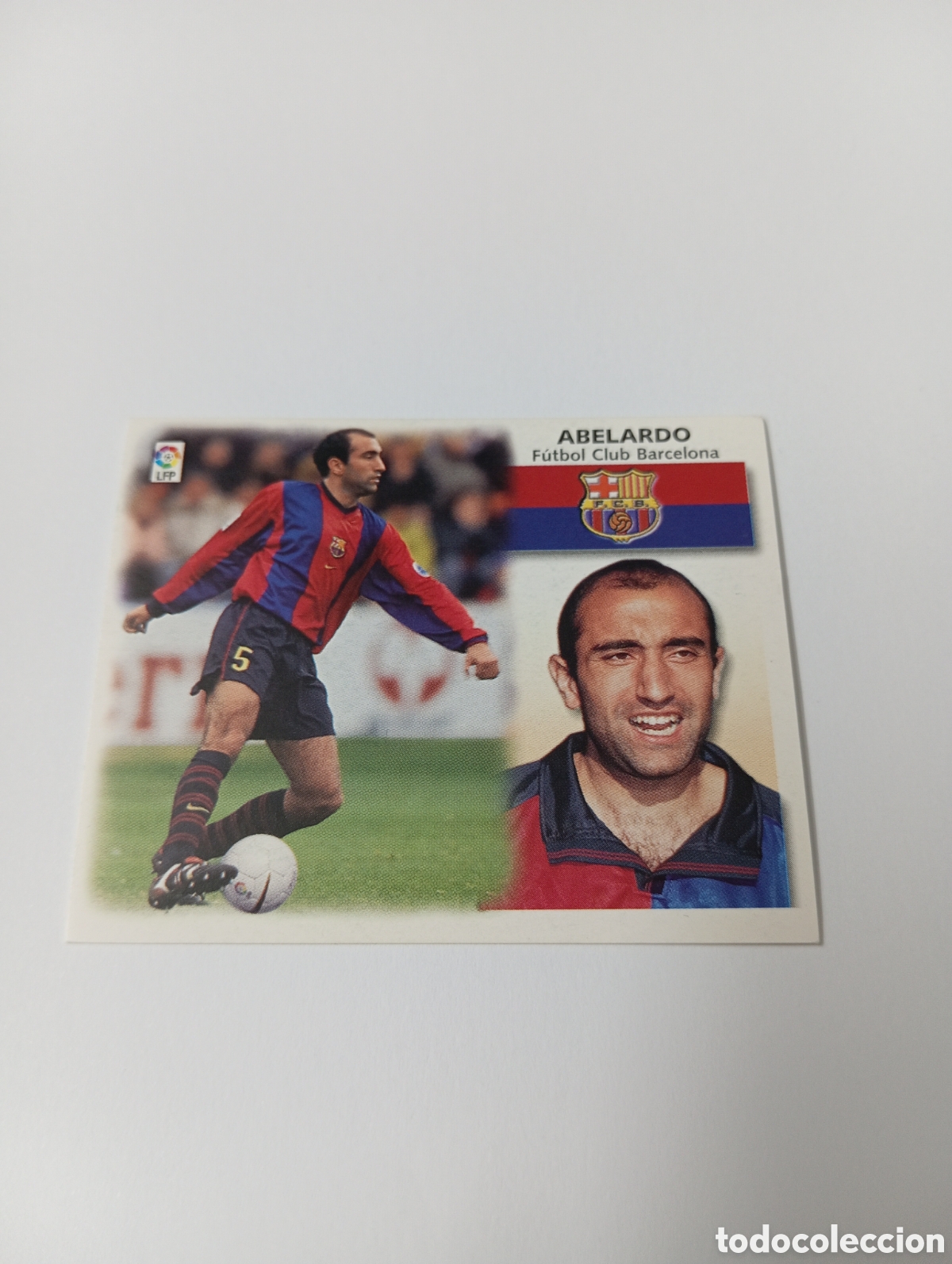 Cromos de F&uacute;tbol: ABELARDO Barcelona LIGA ESTE 1999 2000 PANINI 99 00 NUEVO SIN PEGAR