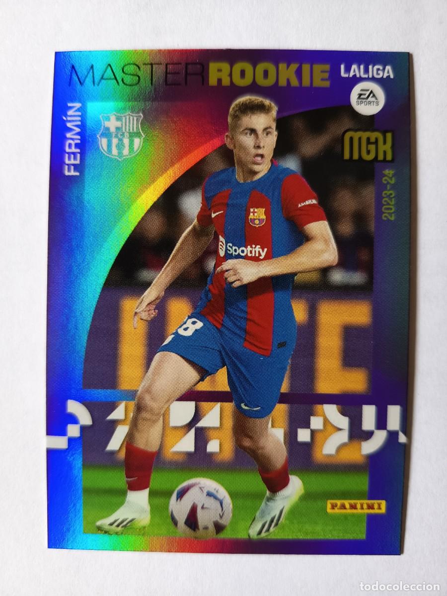 Cromos de F&uacute;tbol: ROOKIE CARD NUEVO MASTER 511 FERM&Iacute;N L&Oacute;PEZ BARCELONA BAR&Ccedil;A - LIGA MEGACRACKS PANINI 2023 2024 23 24