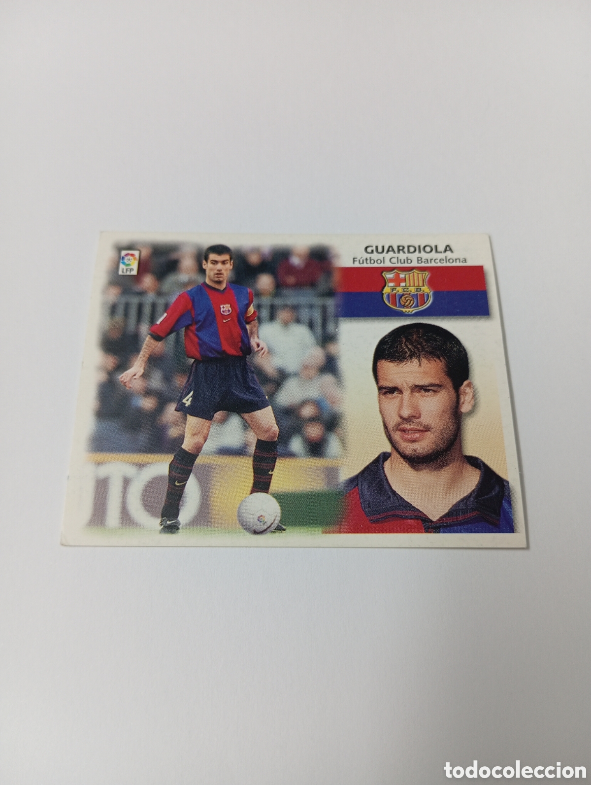 Cromos de F&uacute;tbol: GUARDIOLA Barcelona LIGA ESTE 1999 2000 PANINI 99 00 NUEVO SIN PEGAR