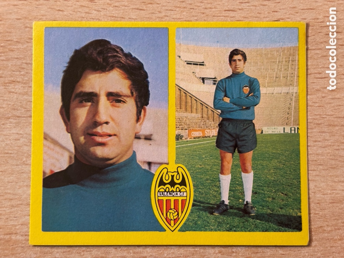 Cromos de F&uacute;tbol: Cota Valencia CF Ediciones Este 72 73 recuperado en buen estado