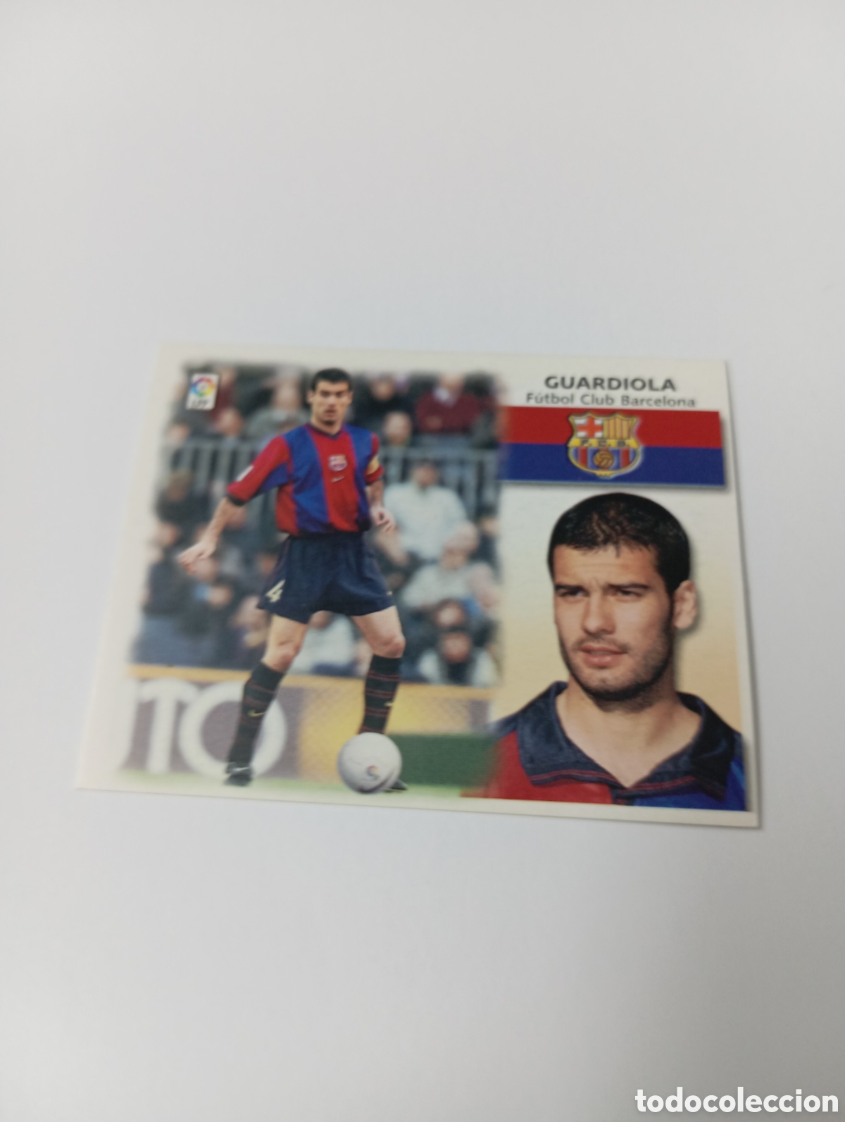 Cromos de F&uacute;tbol: GUARDIOLA Barcelona LIGA ESTE 1999 2000 PANINI 99 00 NUEVO SIN PEGAR