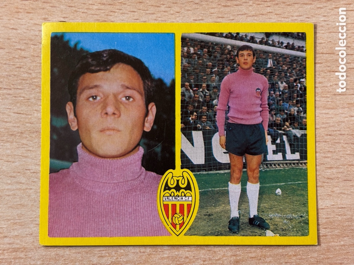 Cromos de F&uacute;tbol: Mel&eacute;ndez Valencia CF Ediciones Este 72 73 recuperado en buen estado
