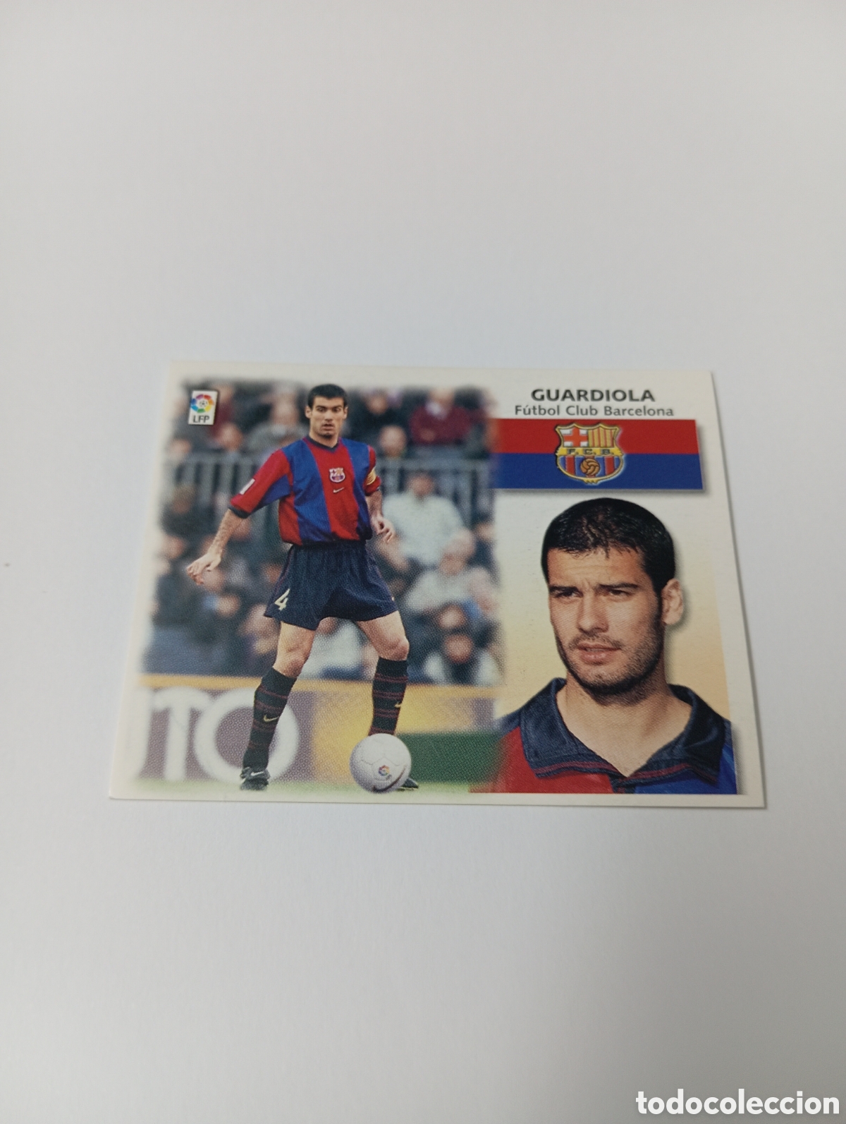 Cromos de F&uacute;tbol: GUARDIOLA Barcelona LIGA ESTE 1999 2000 PANINI 99 00 NUEVO SIN PEGAR