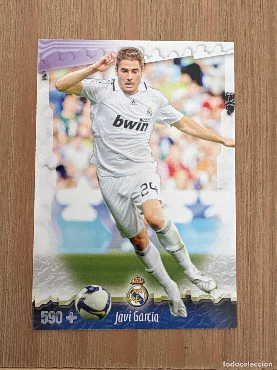 Cromos de F&uacute;tbol: 19. CROMO MUNDICROMO FICHAS LIGA 2009 ROOKIE CARD JAVI GARCIA N 590 REAL MADRID 2008-09 08-09
